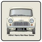 Morris Mini-Minor Deluxe 1959-61 Coaster 3